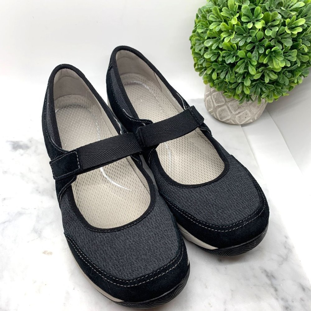 Dansko Women's Gray & Black Mary Jane Loafers Size 38